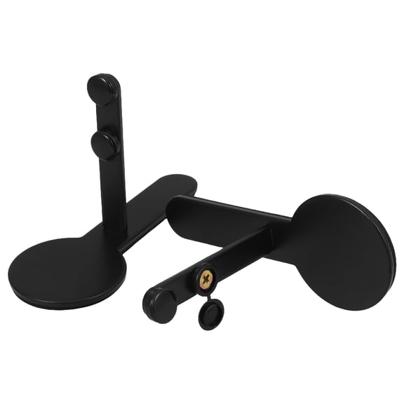 Hemoton 1 Pairs Metal Pegboard Display Stand Desk Pegboard Holder Pegboard Table Bracket Desk Pegboard Accessories for Easy Installation Height Adjustment