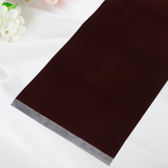 Hemoton 1 Roll Of Self-Adhesive Flocking Cloth Sheets Present Box Liner Jewelry Drawer Flocking Liner Diy Furniture Lining Fabric For Jewelry Packaging