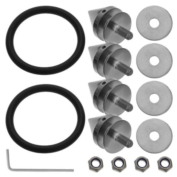 Hemoton 1 Set Car Bumper Quick Release Kit Automotive Bumper Quick Release Kit Vehicle Bumper Quick Release Kit Quick Release Fastener For Bumpers