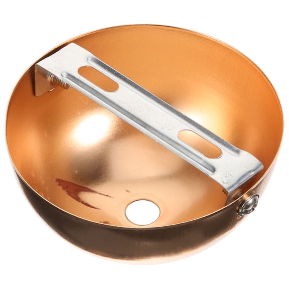 Hemoton 1 Set Ceiling Canopy Pendant Light Lamp Holder Decorative Dome Plate Kit