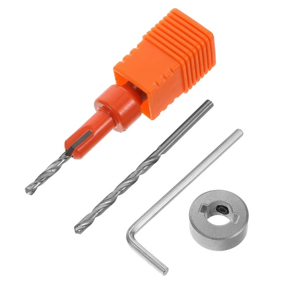 Hemoton 1 Set Drill Depth Stopper Replacement Countersink Bit Countersink Bit Countersink Set Wood Tools And Equipment Metal Drill Bit Counter Sink Bit
