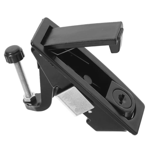 Hemoton 1 Set Electric Cabinet Door Lock with Key Security Alloy Panel Lock for Electrical Box Machine Cabinet Panel