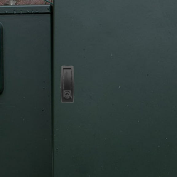 Hemoton 1 Set Electrical Panel Lock With Key Electric Cabinet Door Lock Box Door Lock Box Lock For Electric Box Machine Cabinet