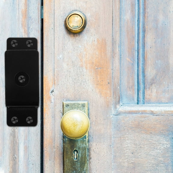 RENACLIPY Renaclipy Durable Carbon Steel Door Brace for Home Protection and Quick Operation 1Set