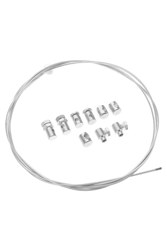Universal Motorcycle Repair Kit 1 Set Clutch & Brake Cable Repair Kit Stainless Steel with Accessories for Replacement