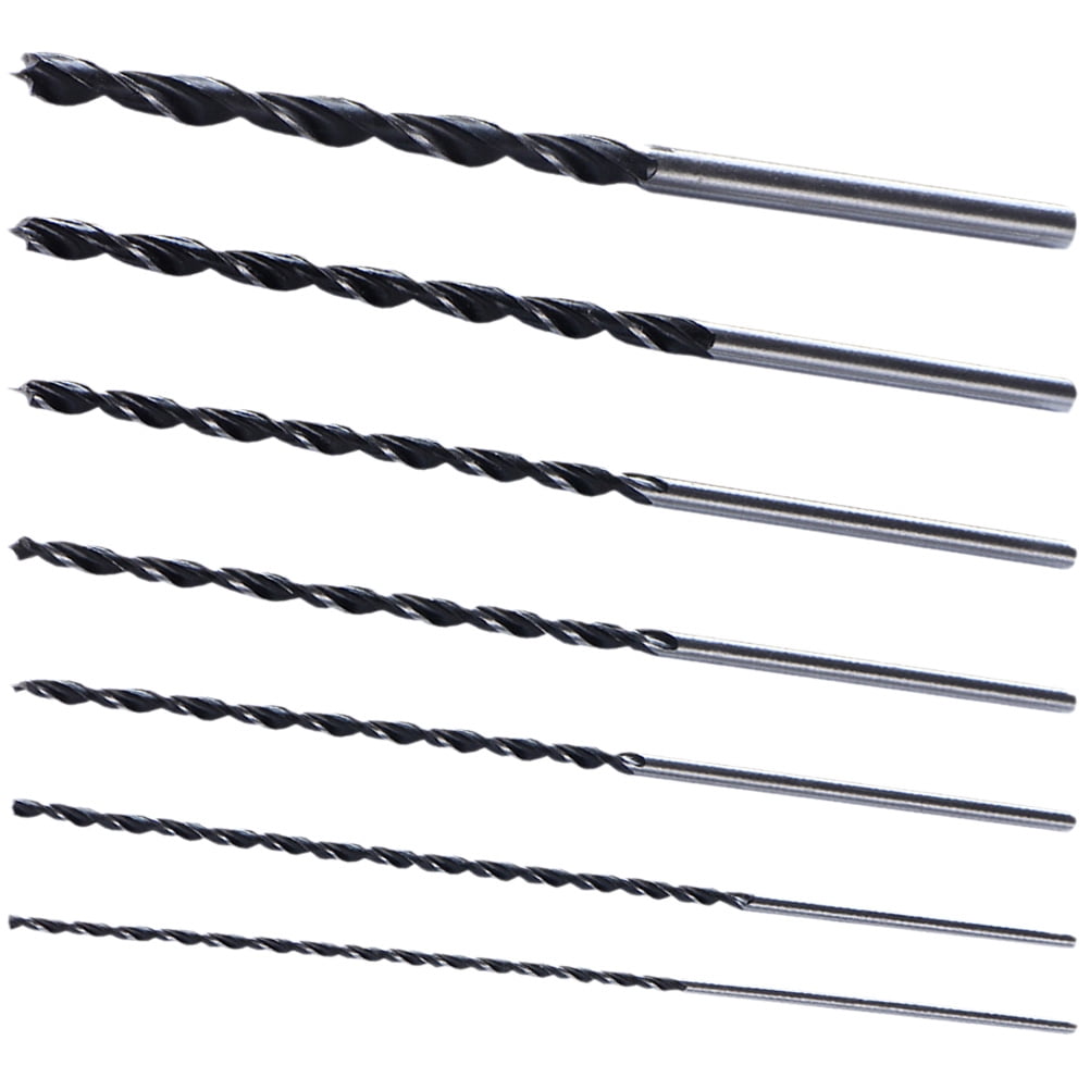 Hemoton 1 Set Long Drill Bit Hardwood Steel Drywall Drill Bit Woodworking Drill Bit