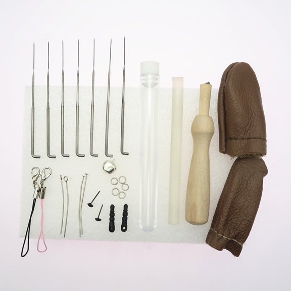 COOPHYA Felting Supplies Felt Tool Supplies Assorted Color 1 Set