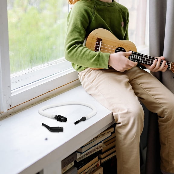 Hemoton 1 Set Plastic Flexible Air Keyboard Tube And Mouthpiece Replacement Tube Pianica Musical Instrument Accessory For Melodica