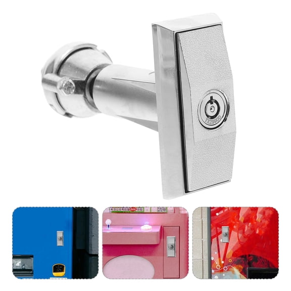 RENACLIPY Zinc Alloy Tubular Key Vending Machine Security Lock for Home and Office Use - 1 Set
