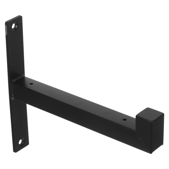 Hemoton 1 Set T-Shaped Right Angle Shelf Bracket Heavy Duty Metal Support for Floating Shelves with Screws Space-Saving Floating Bracket