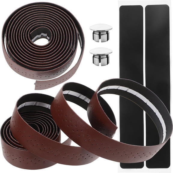 Hemoton Bike Handlebar Tape Set, 1 Pair for Road and Mountain Bikes, Bar Wraps for Enhanced Grip and Riding Comfort