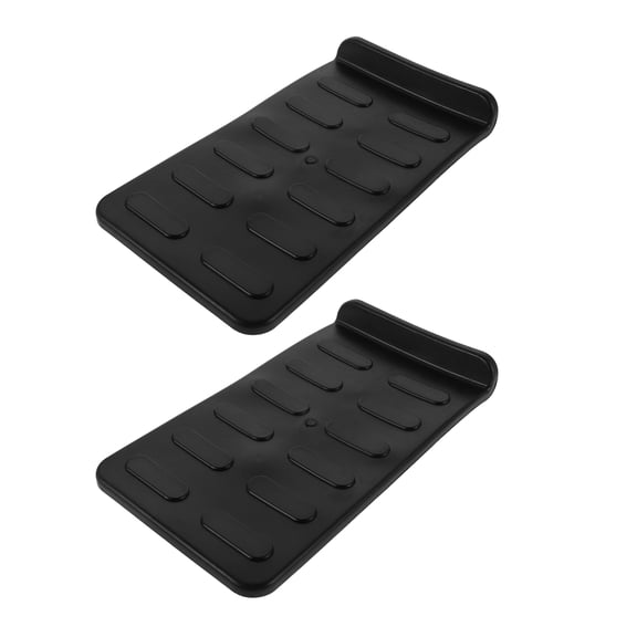 Hemoton 1 pair Rowing Machine Foot Pedals Accessories Exercise Equipment Bike Accessories Rowing Machines for Home Rowing Machine Pedals for Indoor Fitness Equipment Black