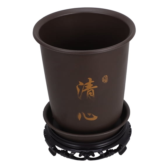 Hemoton 1 set of Orchid Planting Pot Bonsai Pot Indoor Plant Pots Flower Planting Holder