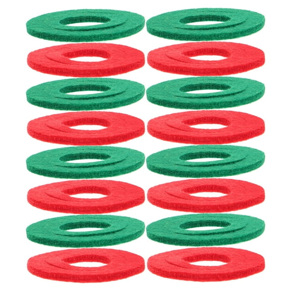 Hemoton 10 Pairs Battery Terminal Washers Felt Fiber Battery Terminal Protector Car Battery Prevention Shim Red And Green Universal For Trucks Cars
