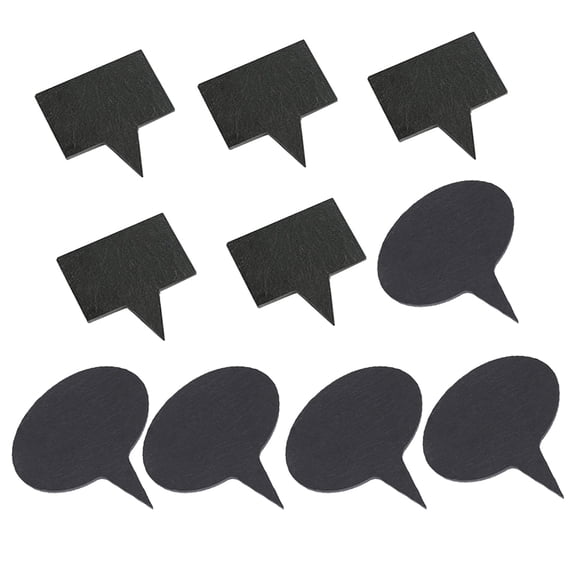 Hemoton 10 Pcs Cupcake Toppers Gardening Label Flower Labels Easy Plant Identification