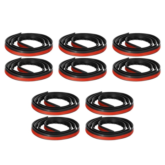 Hemoton 10 Rolls Strip Car Weather Stripping Car Door Seal Strip Rubber Window Gaps Sealing Strip For Trucks Cars Suvs