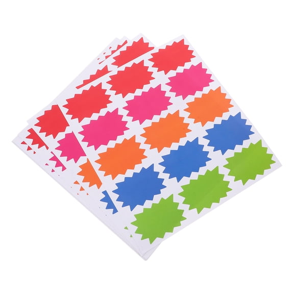 Hemoton  10 Sheets Price Sticker Sale Stickers for Retail Store Garage