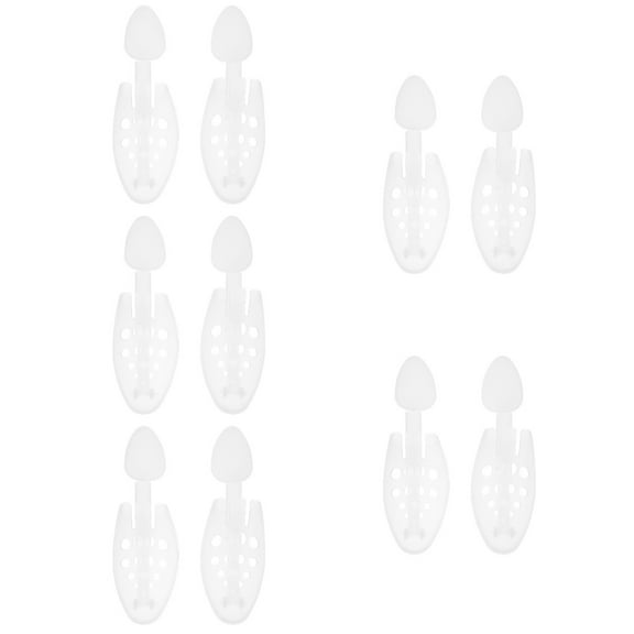 Hemoton 10 pcs  Adjustable Shoe Crease Protector Anti-crease Shoes Insert Holder Sneaker Crease Protector