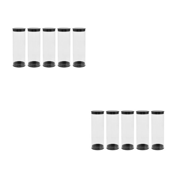 Hemoton 10 pcs  Golf Case Golfing Ball Case Portable Ball Case Transparent Golfs Box Golfs Ball Displaying Case Outdoor Golfs Balls Box Golfs Ball Carrying Box