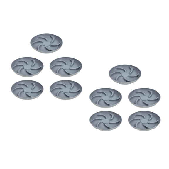 COOPHYA Gardening Resin Tray Dark Grey for Flowerpots Practical and Durable