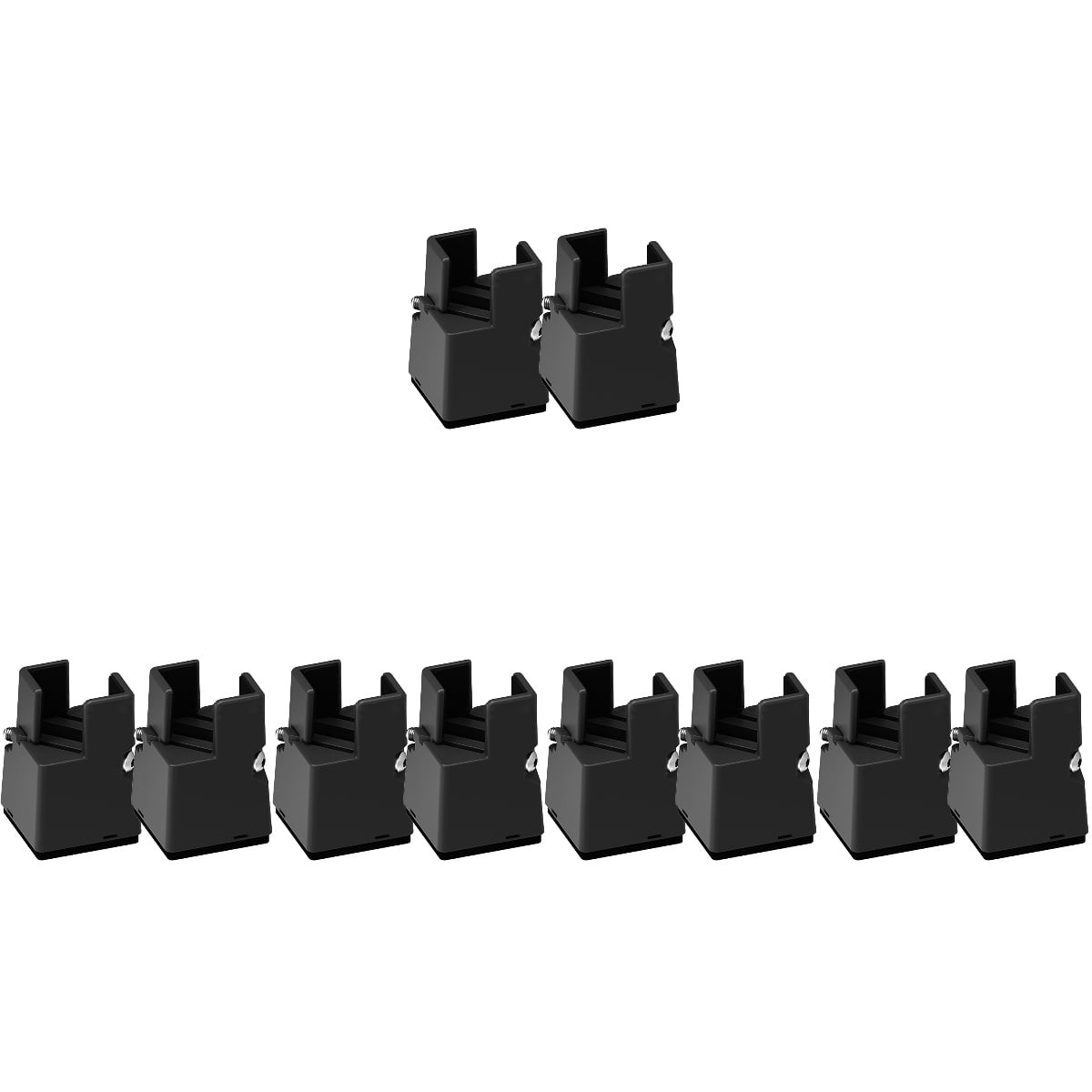 Hemoton 10 pcs Platform Bed Riser Bed Raising Block 22-42mm Adjustable ...