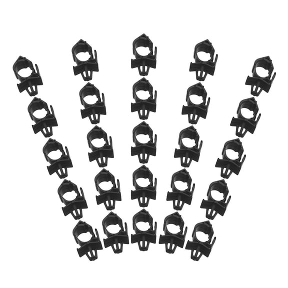 Hemoton  100 Pcs Automotive Cord Holder Vehicle Organizer Wiring Harness Fixing Card
