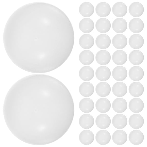 Hemoton 100 Pcs Glow in The Dark Table Tennis White for Outdoor and Indoor Game Use
