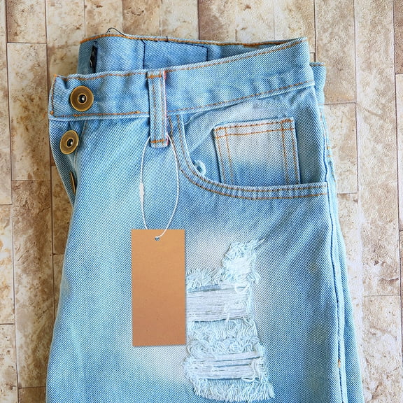 DEEPCRAFF Bulk Lanyard String White Polyester 1000Pcs For Retailers And Price Tags