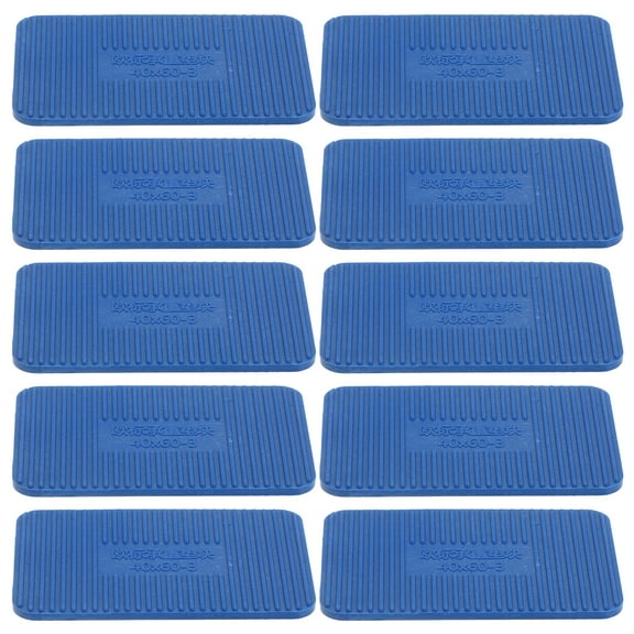 Hemoton 100pcs Patio Furniture Shims Flat Shims For Leveling Plastic Griddle Leveling Shims Kit Shims Tile Door Load Support Shims Window Leveling Shims