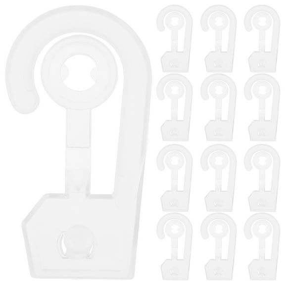 Hemoton 100pcs Sock Display Hooks Plastic J Hooks Hanger Sock Display Hanger Plastic Underwear Hook Retail Hangers For Sock Hat