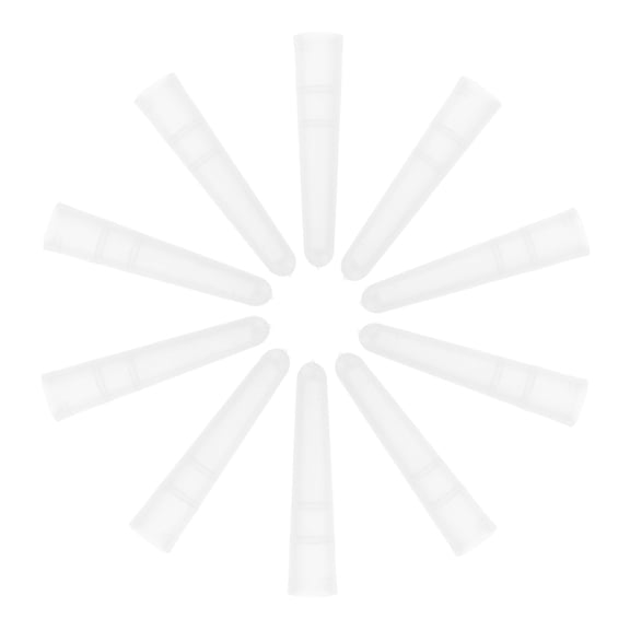 Hemoton 100pcs Transparent Tweezer Tip Protectors Plastic Point Protectors Caps Non-Slip Eyelash Tweezers Covers Tweezers Caps Grafting Eyelashes Tips Covers