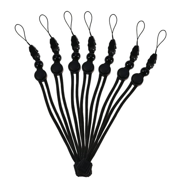 Hemoton 10PCS Anti-lost Wrist Lanyards Strap Adjustable Quick-Release Hand Strap with Buckle for Flashlight Phone Camera