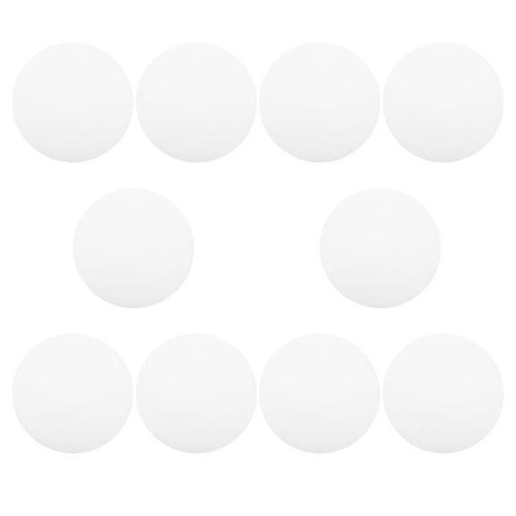 Hemoton 10PCS Light Diffuser Lamp Shade Diffuser Downlight Fixture Diffuser Light Diffuser Film Light Distribution Sheets DIY Lamp Bottom Covers