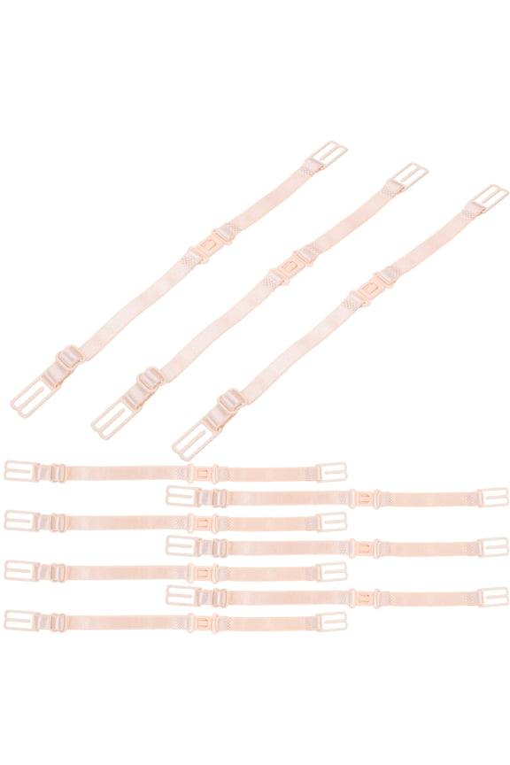 10pcs Bra Strap Holders for Elastic Bra Strap Clips Racerback Bra Strap Holder Adjustable Bra Clips to Keep Bra Straps from and Hide Straps