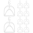 thumbnail image 1 of Hemoton 10pcs Household Kids Cap Hanger Daily Use Hat Display Organizer Universal Hat Display Hanger Household Cap Storage Hanging Rack, 1 of 8