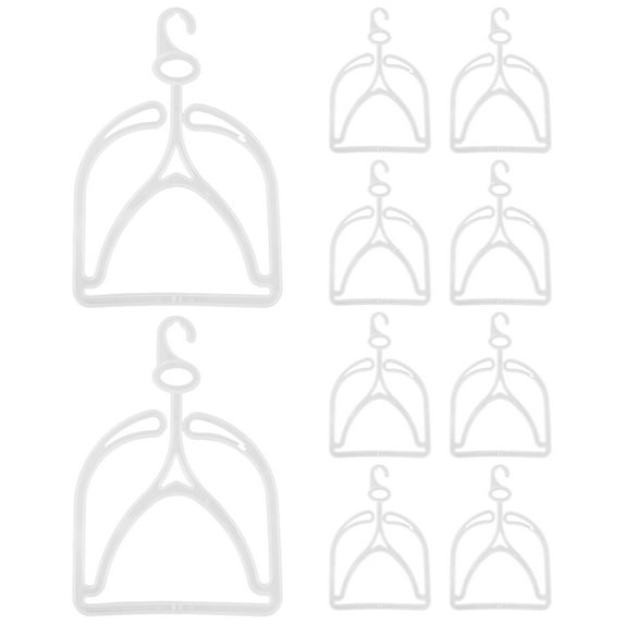 Hemoton 10pcs Household Kids Cap Hanger Daily Use Hat Display Organizer Universal Hat Display Hanger Household Cap Storage Hanging Rack