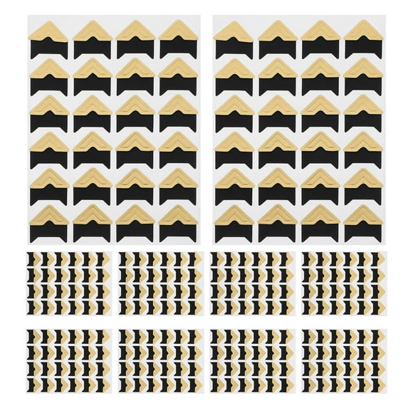 Phenofice Paper Photo Corners Multi-Color Stickers for Scrapbooking, Albums, and Easy Photo Decoration