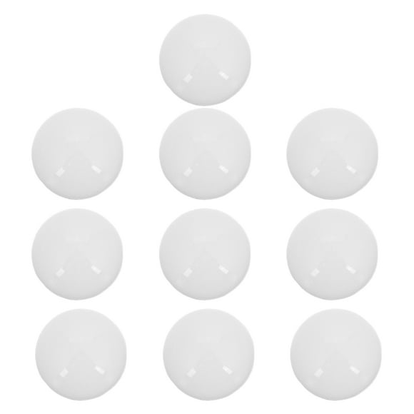 Hytrove LED Vanity Light Globes White 10Pcs Wall Sconce Glass Shade