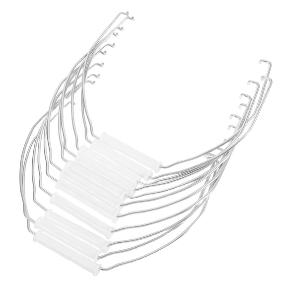Hemoton 10pcs Plastic Pail Handle Replacement Comfortable and Grip for Home and Garden Use Multi Functional Handle for Plastic Buckets and Barrels