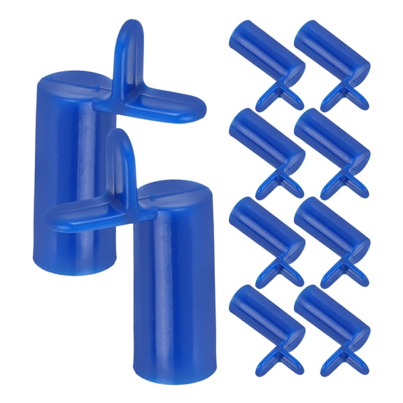 Hemoton 10pcs Portable Pool Cue Rack Billiards Cue Bridge Stick Ends For Pool Table Portable Pole Racks Billiards Cue Rack Support Cue Holder Billiards Bridge Racks