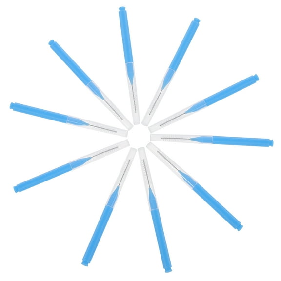 Hemoton 10pcs Shower Head Cleaning Brush Household Shower Nozzle Small Hole Cleaner