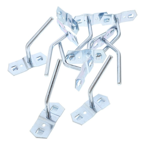 Hemoton 10pcs Socket Hanger Storage Hook Wall Hook Heavy Duty Socket Hook Garage Hook Hanger