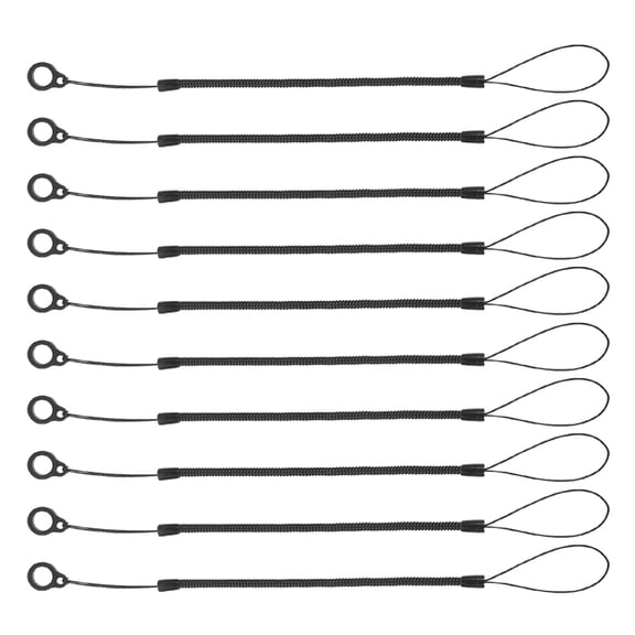 Hemoton 10pcs Stylus Pen Tether Retractable Coiled Lanyard Anti Lose Pen Strap Stretchy Lanyards Neck Strap Tool Tethers Lanyard Tablet Pens Rope Cord Stylus Pens Spring Strap
