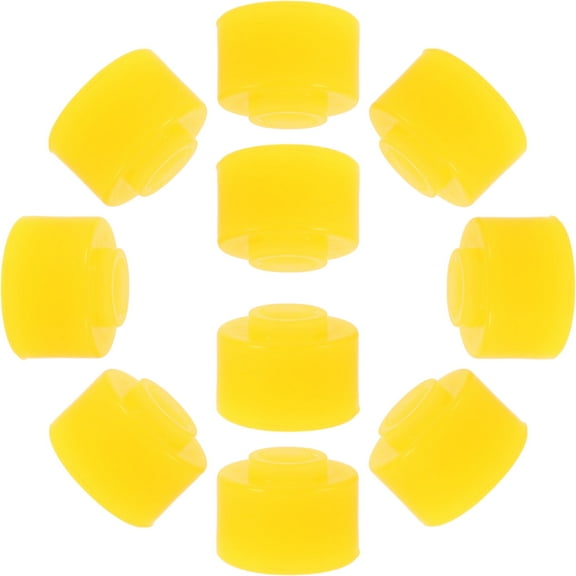 Hemoton 10pcs Trailer Supply Rubber Truck Rear Bumper Trailers Ramp Door Rubber Bumper Rv Bumper Cap Bumper Guard For Trucks Rubber Rubber Block