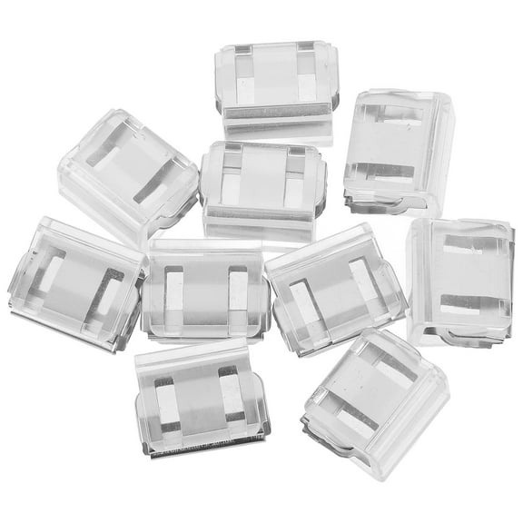 Hemoton 10pcs Window Sliding Security Lock Window Security Stopper Buckles Sliding Door Window Locks