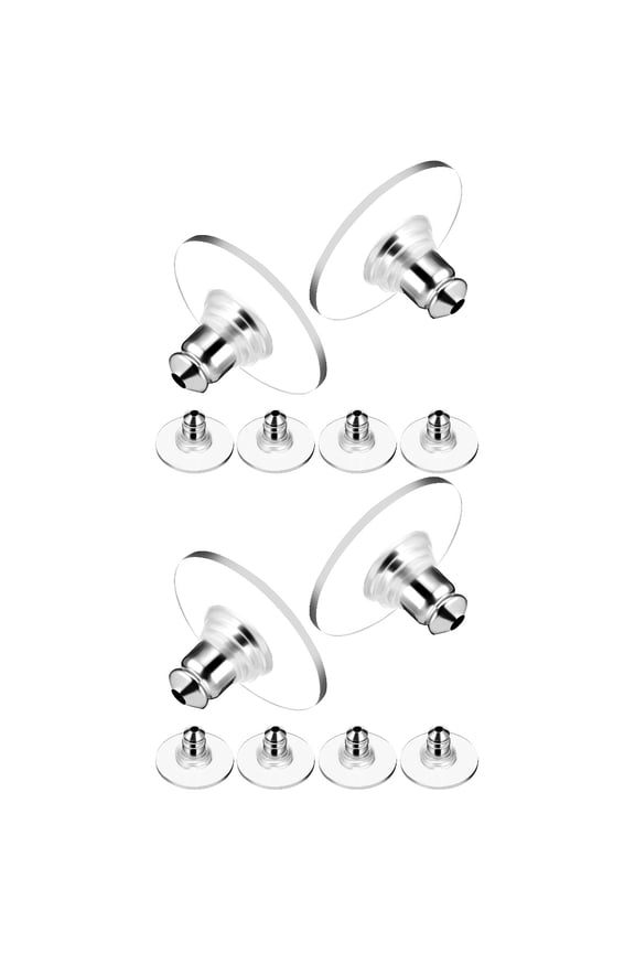 12 Pcs Earring Backs Replacements Earring Backs Locking Heavy Earring Support Backs Earring Accessories