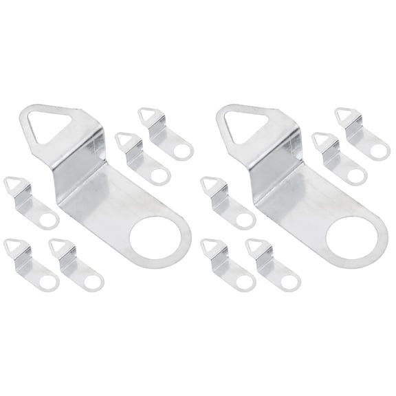 Hemoton 12 pcs Clock Replacement Hooks Wall Clock Hooks Hanging Hooks Battery Powered Clock Parts