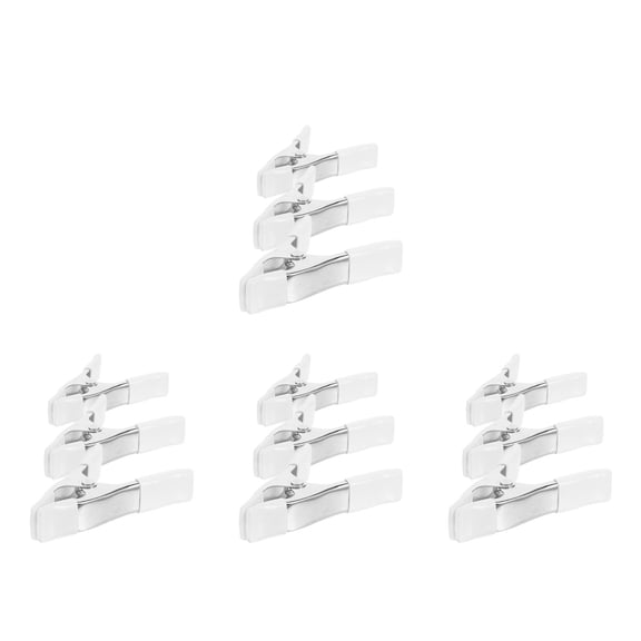 UPGRATOR 12-Pack 4-Inch Heavy Duty Nylon Spring Clamps for Woodworking, Photo Studio Backdrops, Muslin, and Background Support