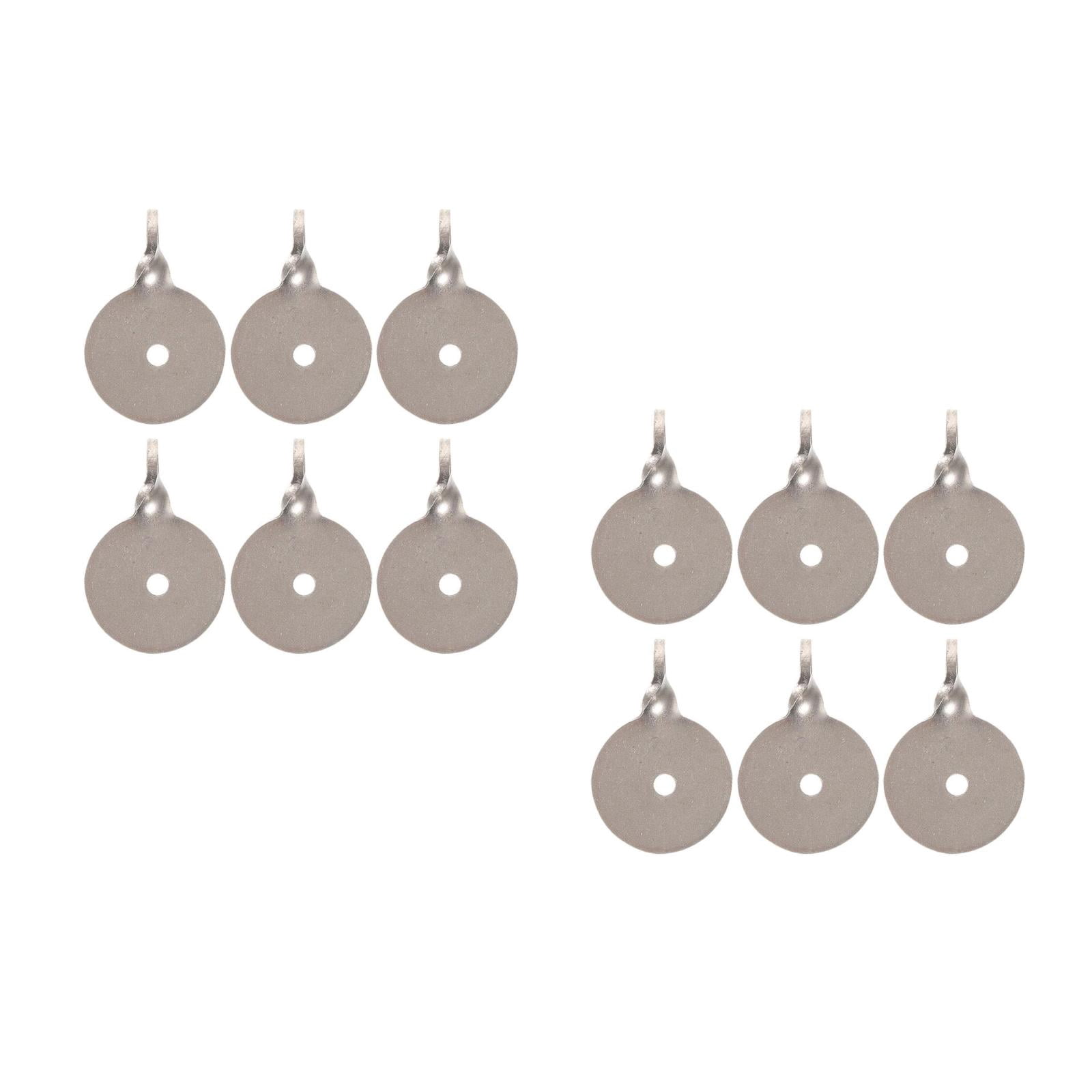 Hemoton 12 pcs Kids Metal Targets Set Stainless Steel Target Plates For ...