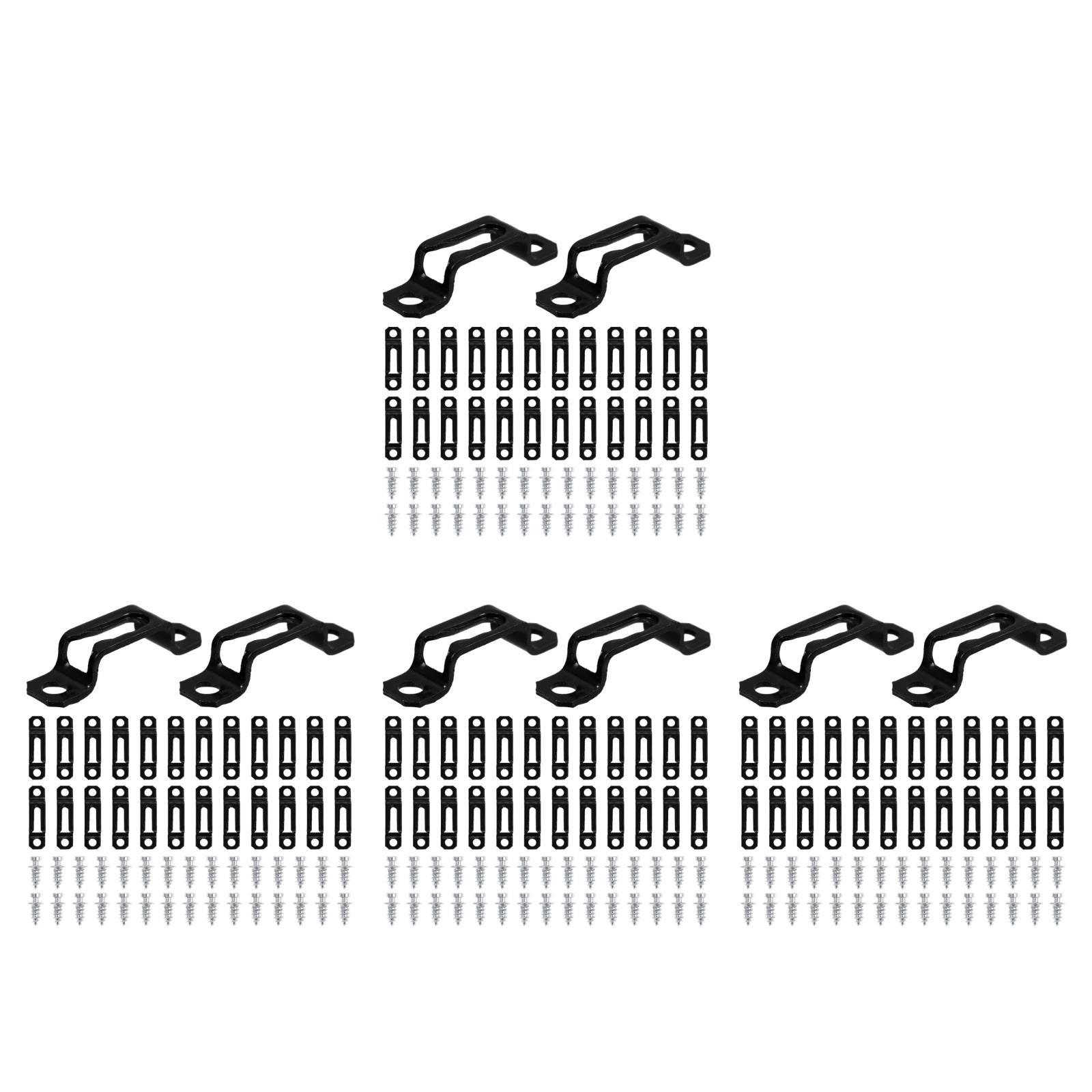 UPGRATOR 120 Pcs Furniture Invisible Connector Screw Fasteners 1 Hidden ...